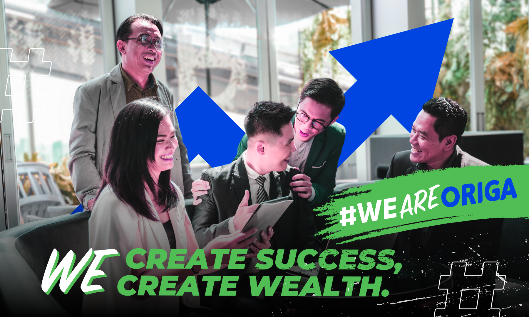 we create success, we create wealth_eng